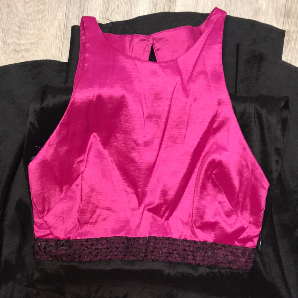 Windsor Hotpink/Black Mermaid Dress
